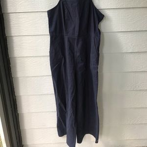 Navy blue romper